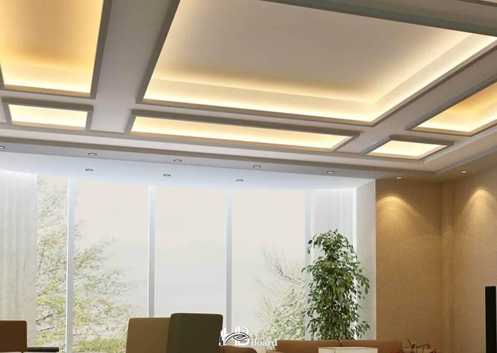 پانل های اکسیدمنیزیم به عنوان سقف کاذب-اچ بی بورد