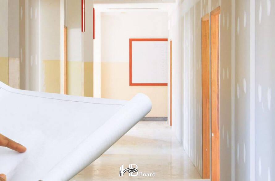 Magnesium oxide panels at the hospital