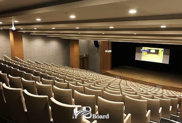 عایق صوتی پانل اکسید منیزیم سوراخ‌دار-اچ بی
