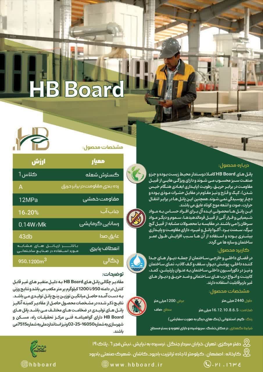 پانل اکسید منیزیم - HBboard